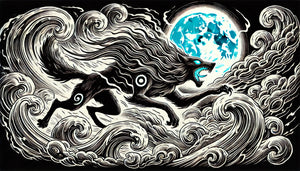 HATI'S BALL ON LEATHER STRING
