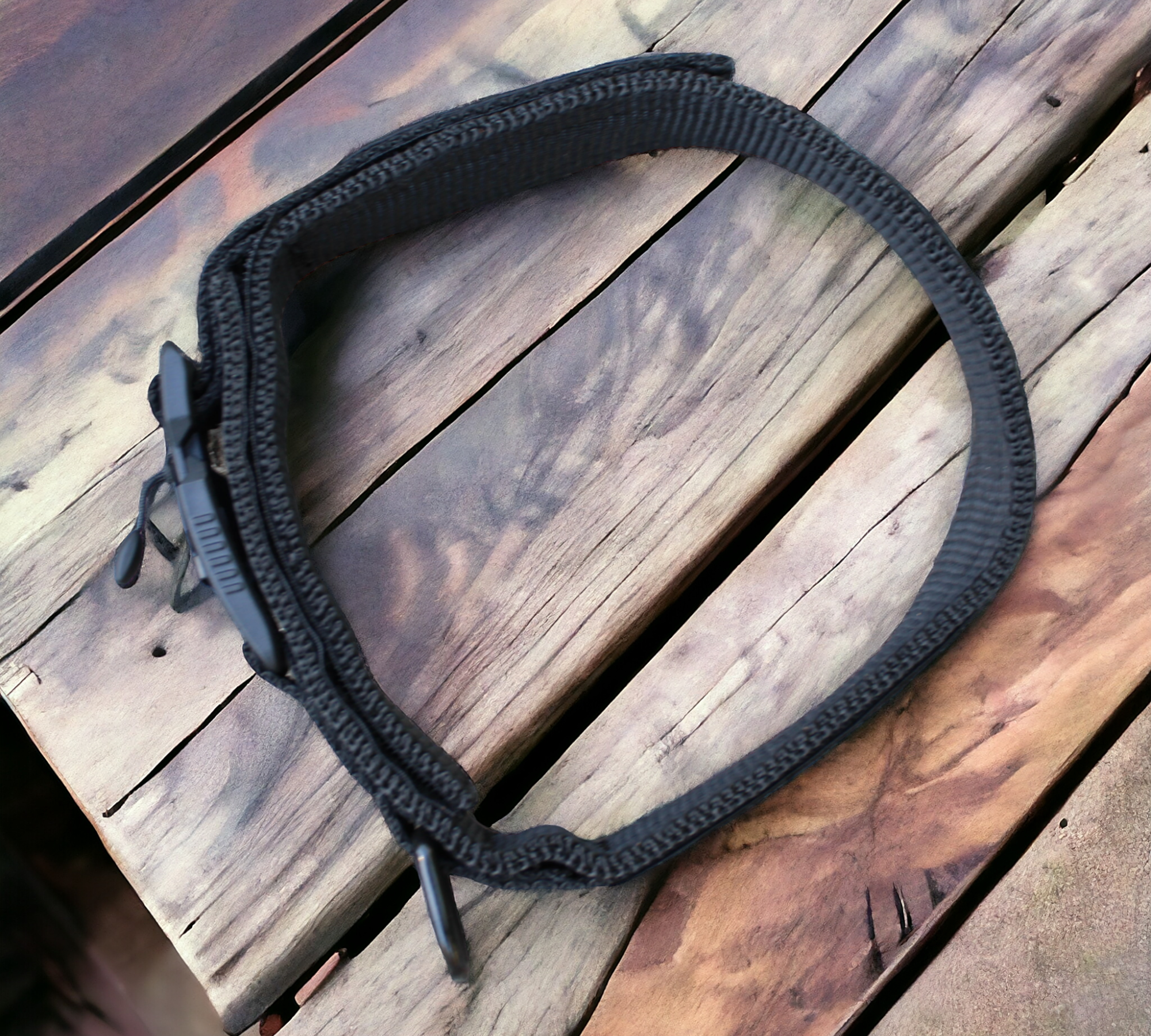 SKÖLLHATI NYLON ID COLLAR WITH MAGNETIC BUCKLE