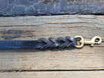 SKÖLLHATI BRAIDED LEATHER LEASH 3/4¨ WIDE 4ft/6ft