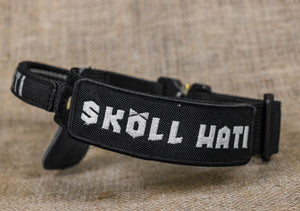 SKÖLLHATI NYLON ID COLLAR WITH COBRA BUCKLE